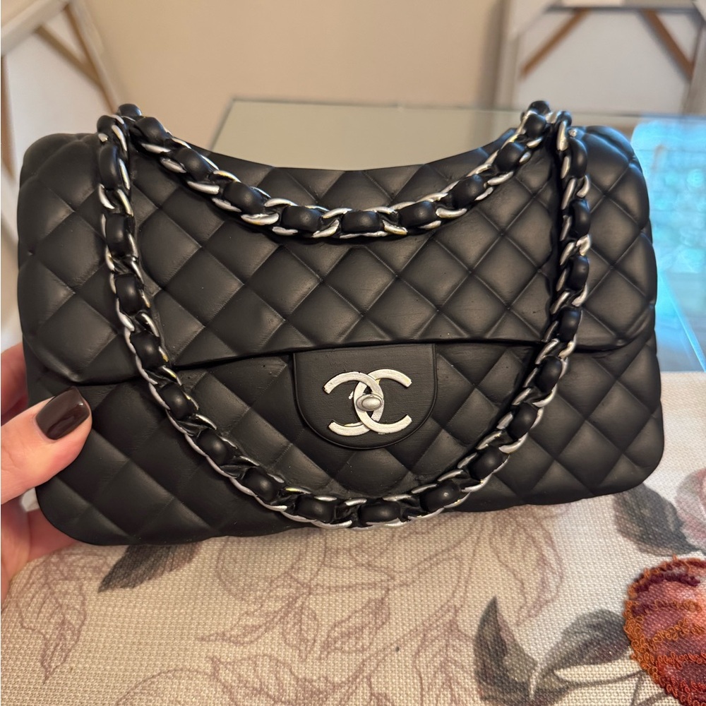 Black and silver